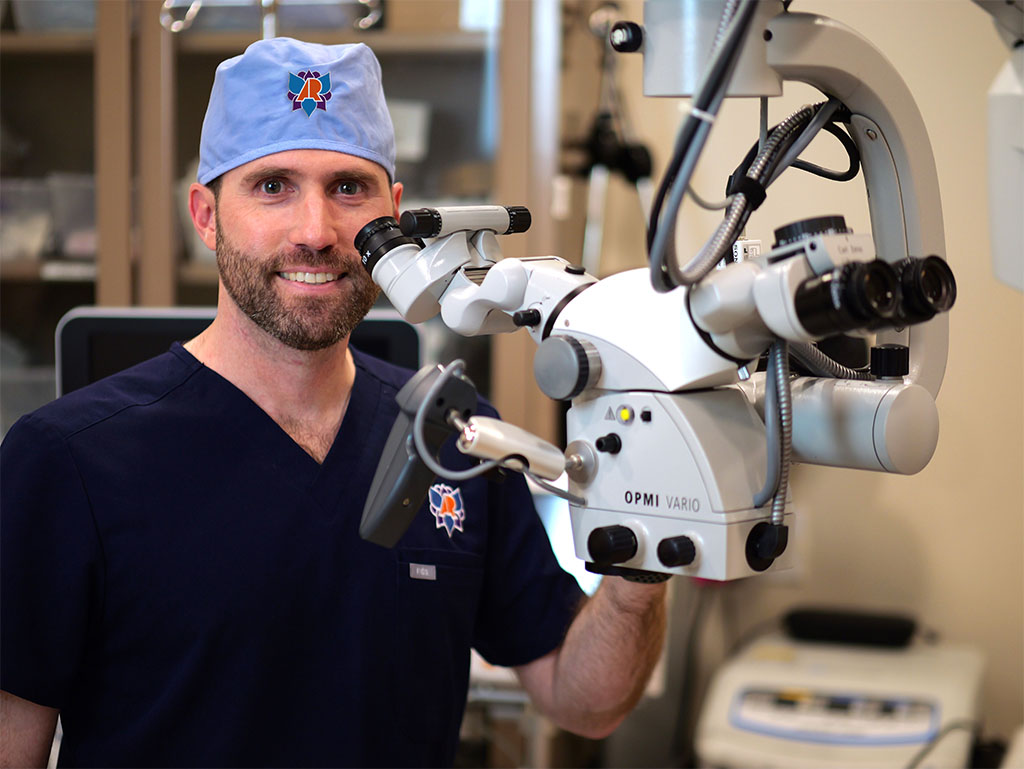 Dr. Matt Coward, in-house Reproductive Urologist